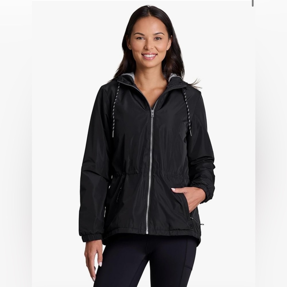 Avalanche Rain Jacket Faux Fur Lined Rain Coat Sherpa Lined Coat Hiking Jacket